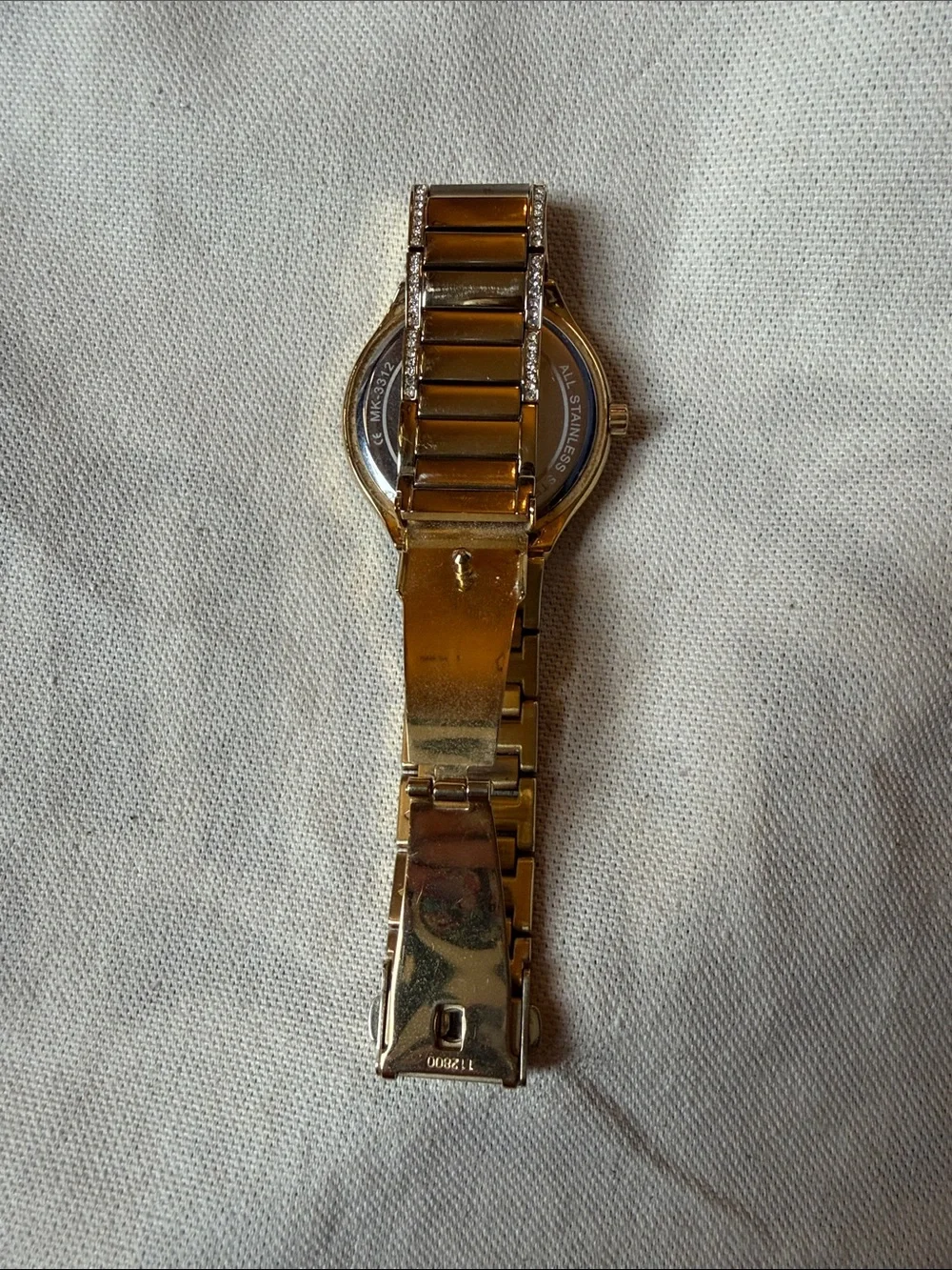 Michael Kors Gold Crystal Women's Watch